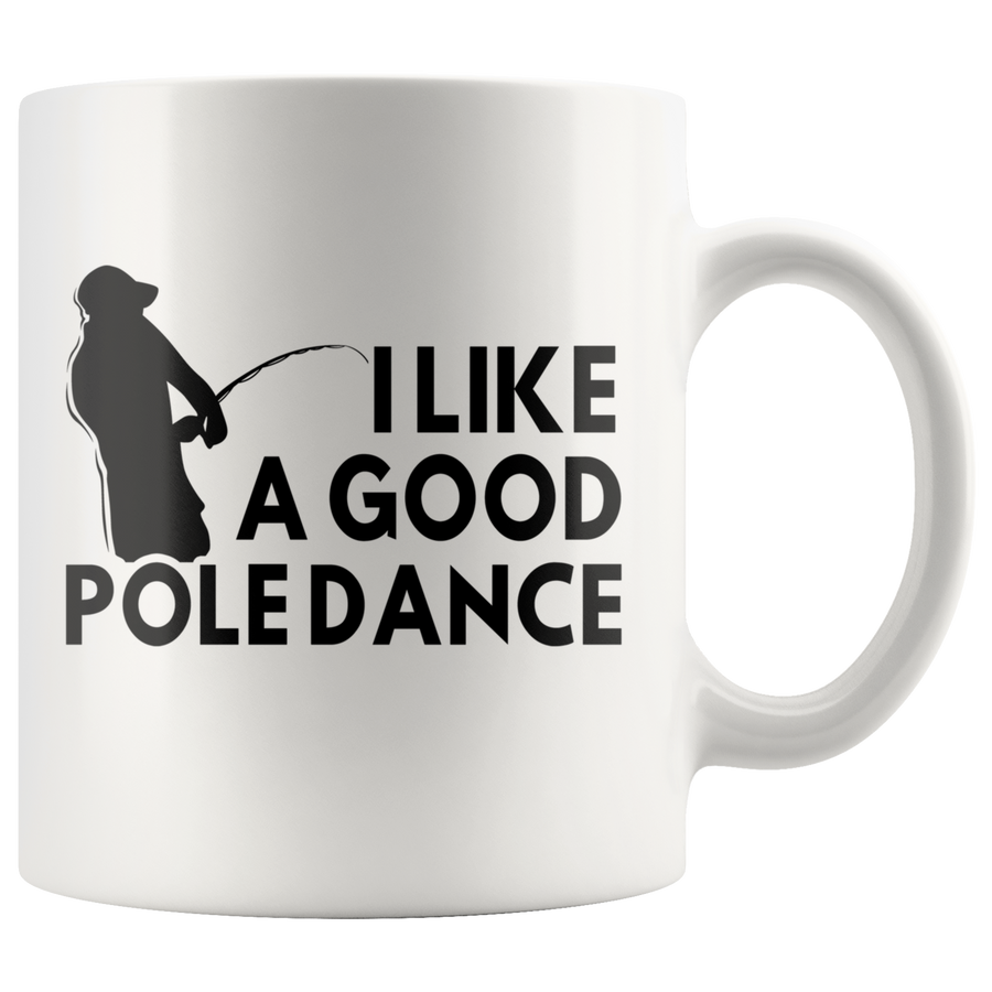 White Mugs - Fishing Pole Dance