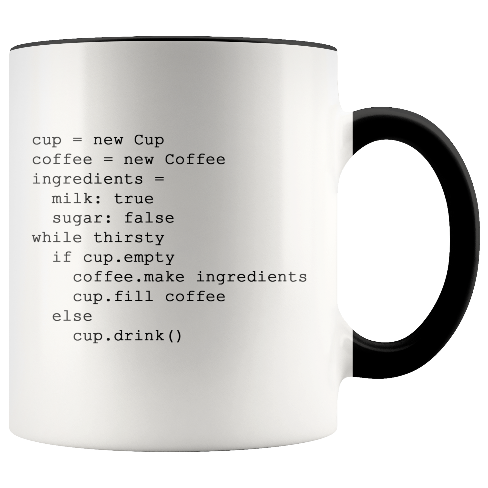 Accent Mug - Computer Science Coding Coffee