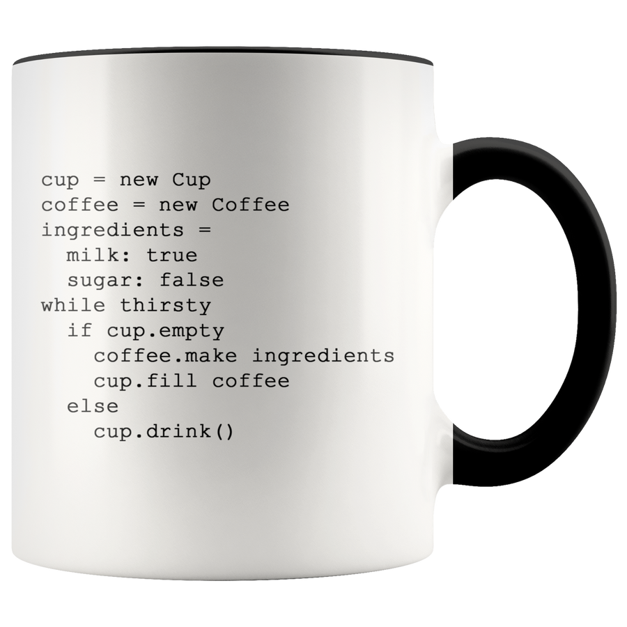 Accent Mug - Computer Science Coding Coffee