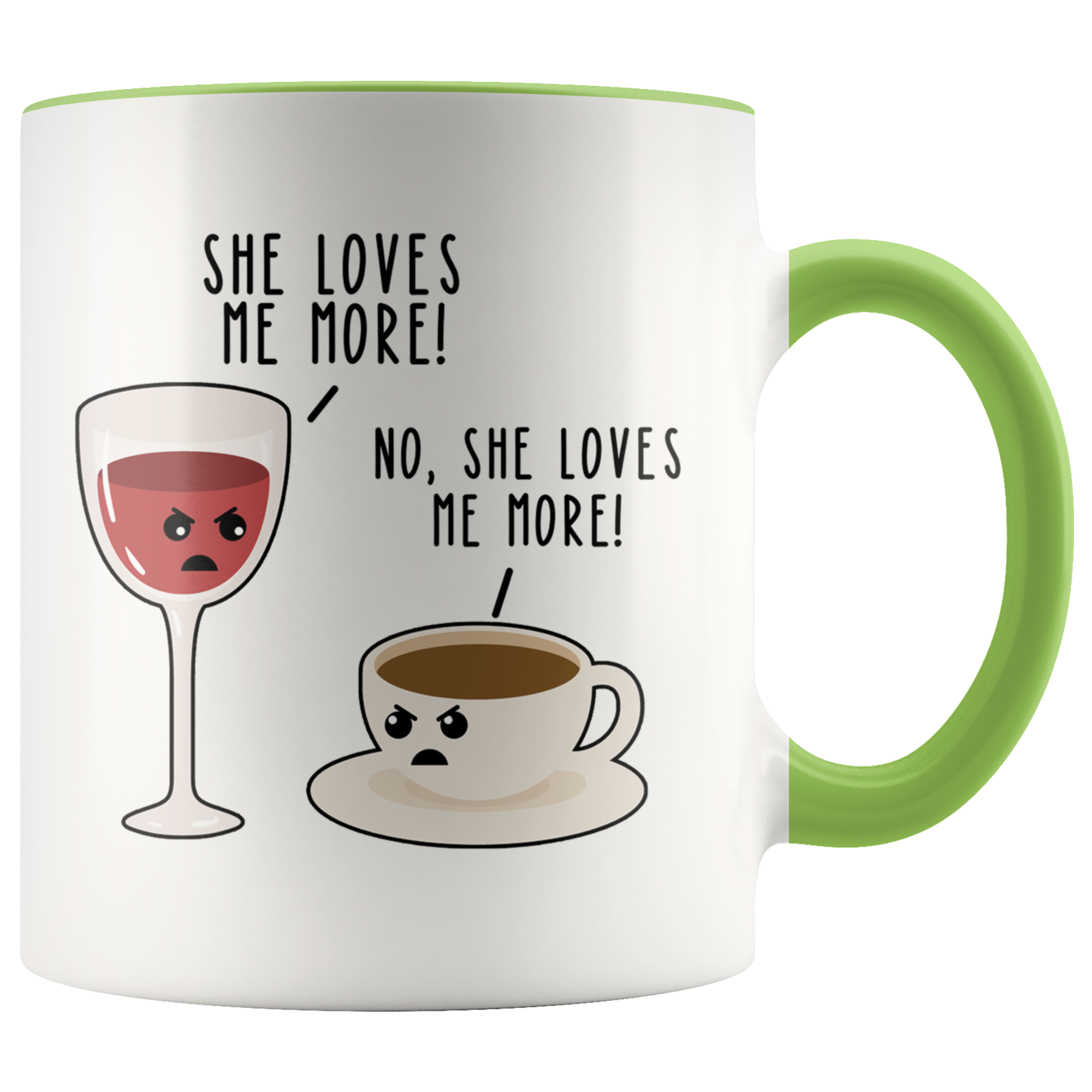 Accent Mug - Wine And Coffee