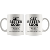 White Mugs - Get Better Soon