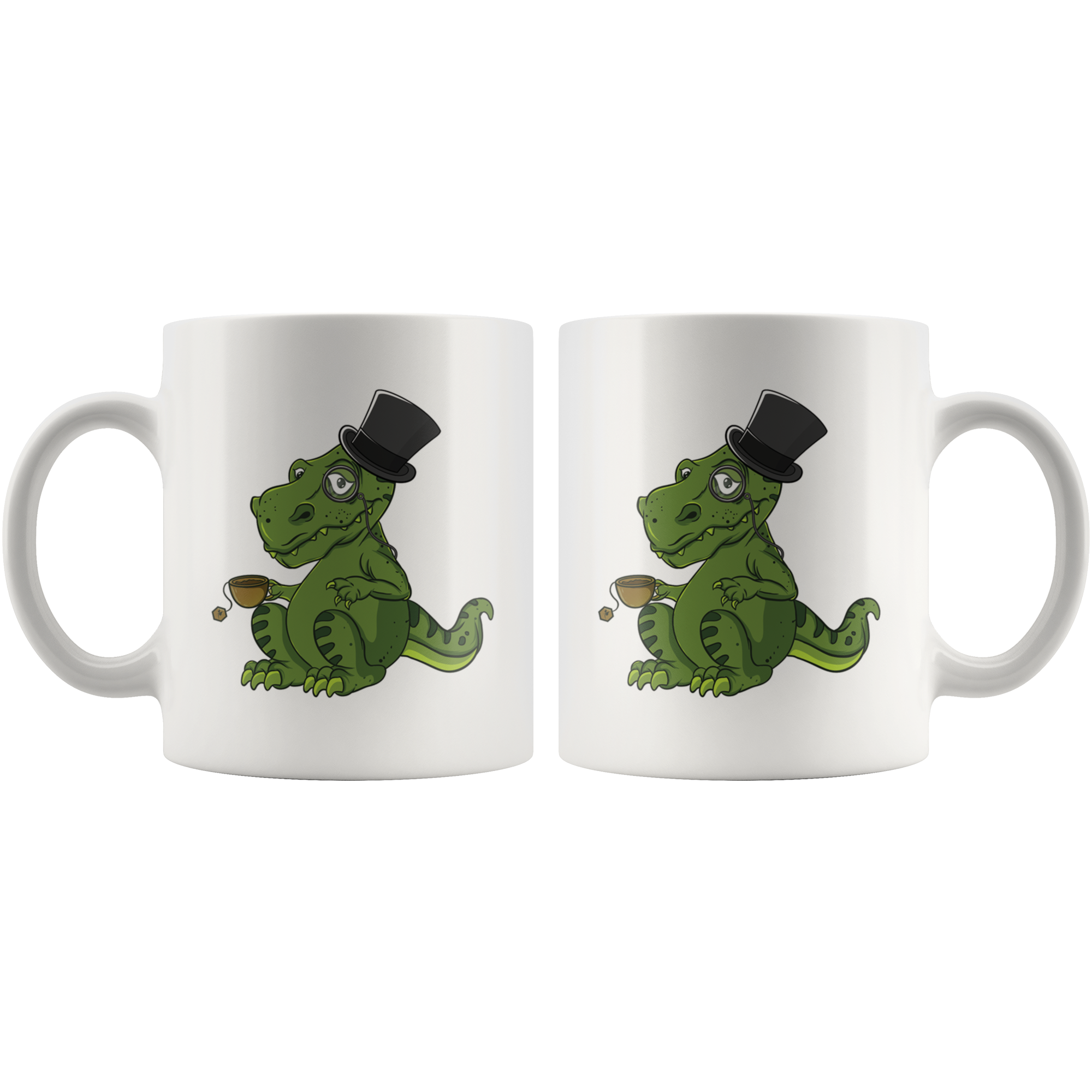 White 11oz Mug - Tea Rex