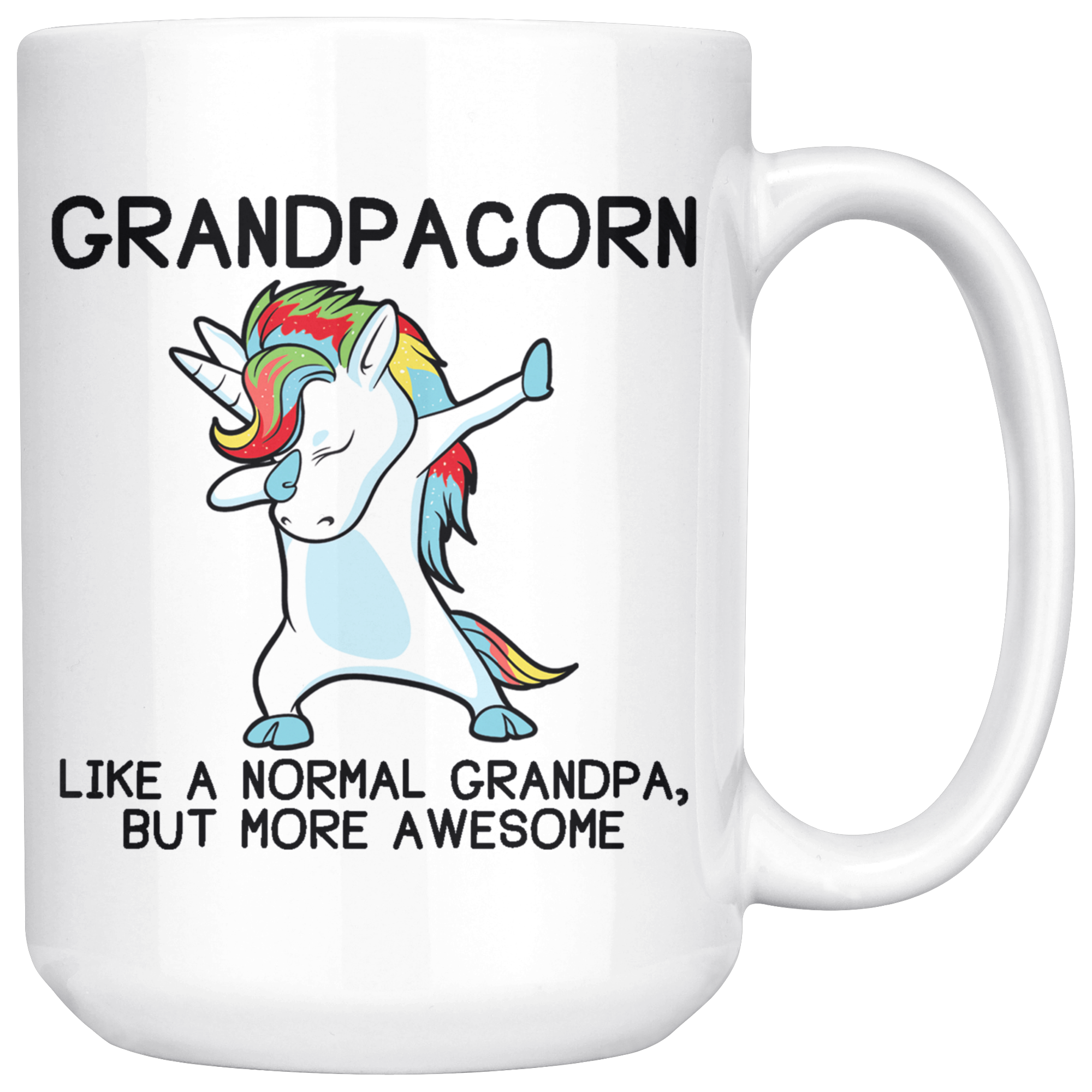 White 15oz Mug - Grandpacorn