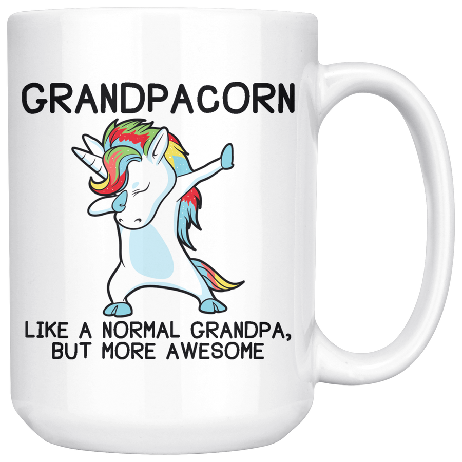 White 15oz Mug - Grandpacorn