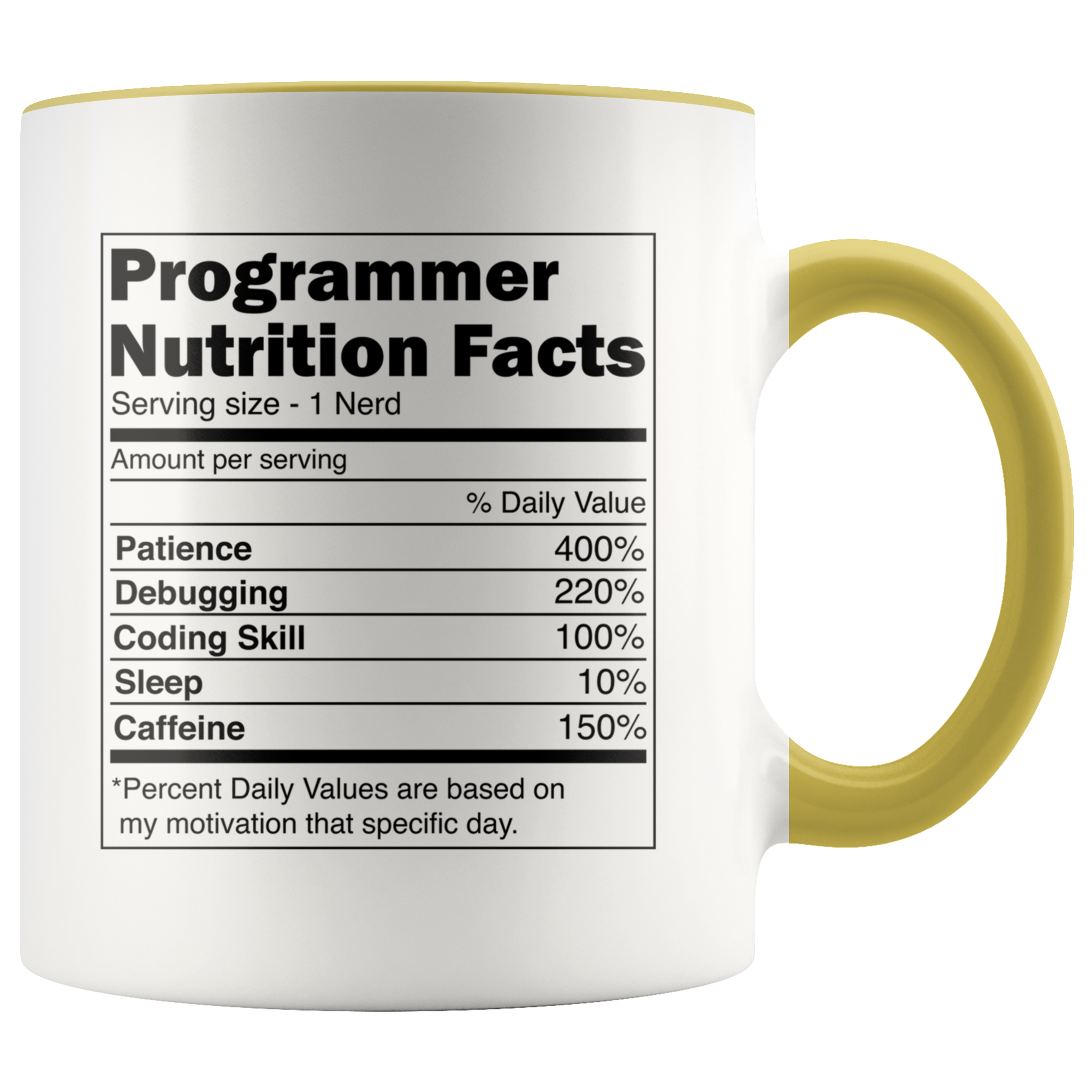 Accent Mug - Programmer Nutrition