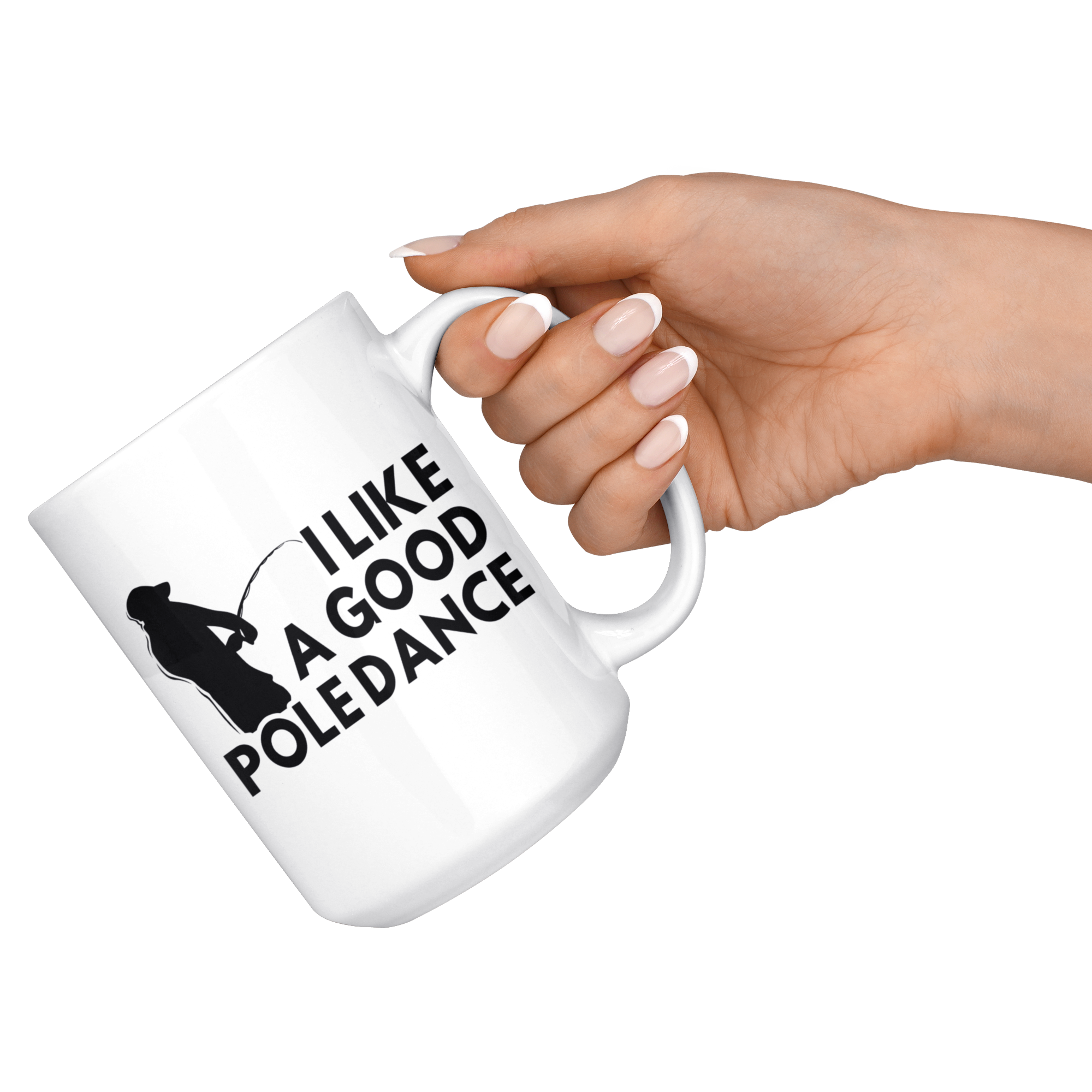 White Mugs - Fishing Pole Dance