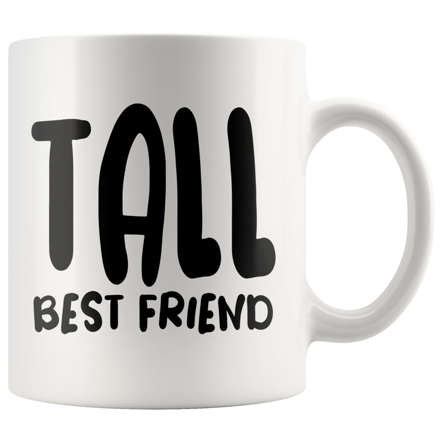 White 11oz Mug - Matching Tall Best Friend