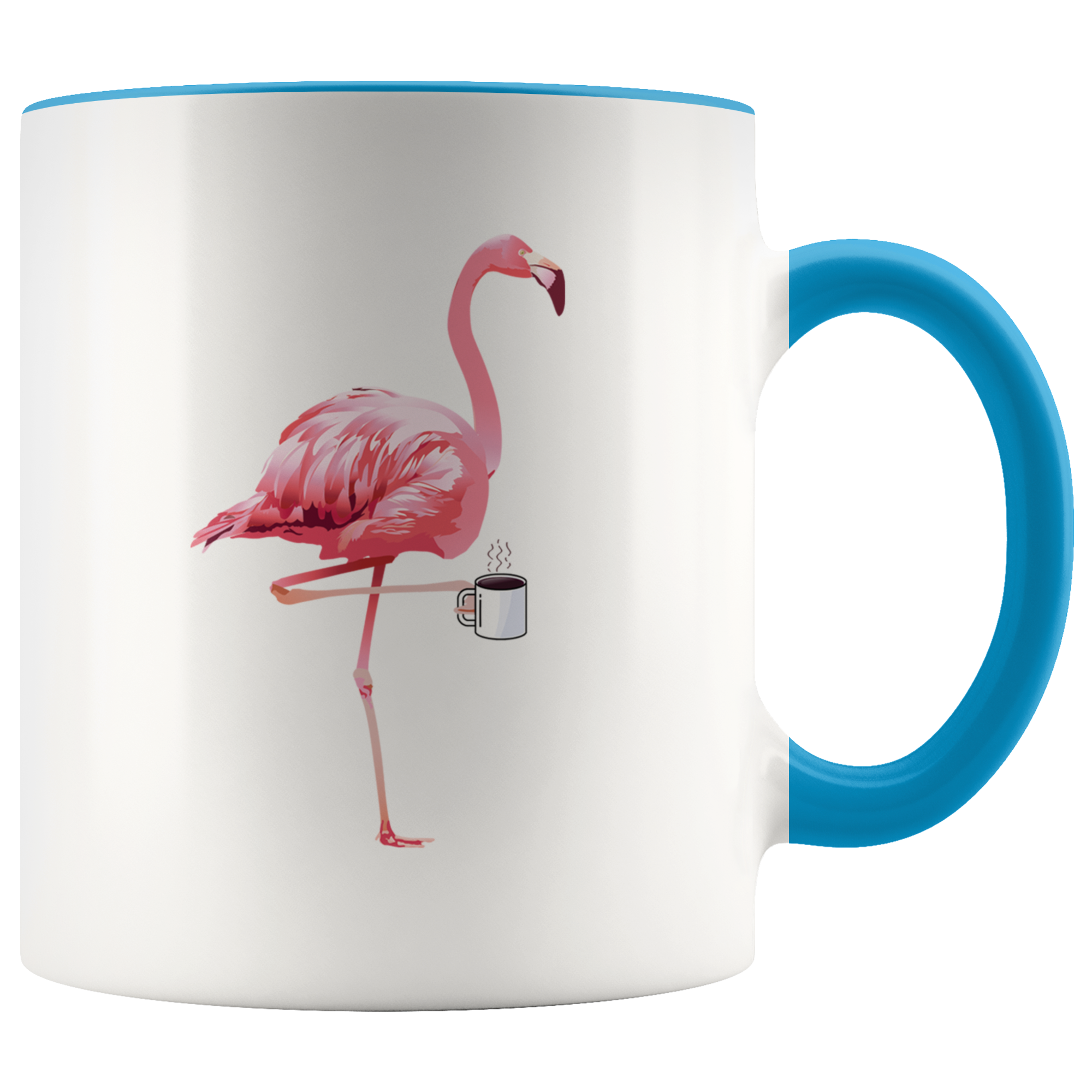 Accent Mug - Flamingo Coffee
