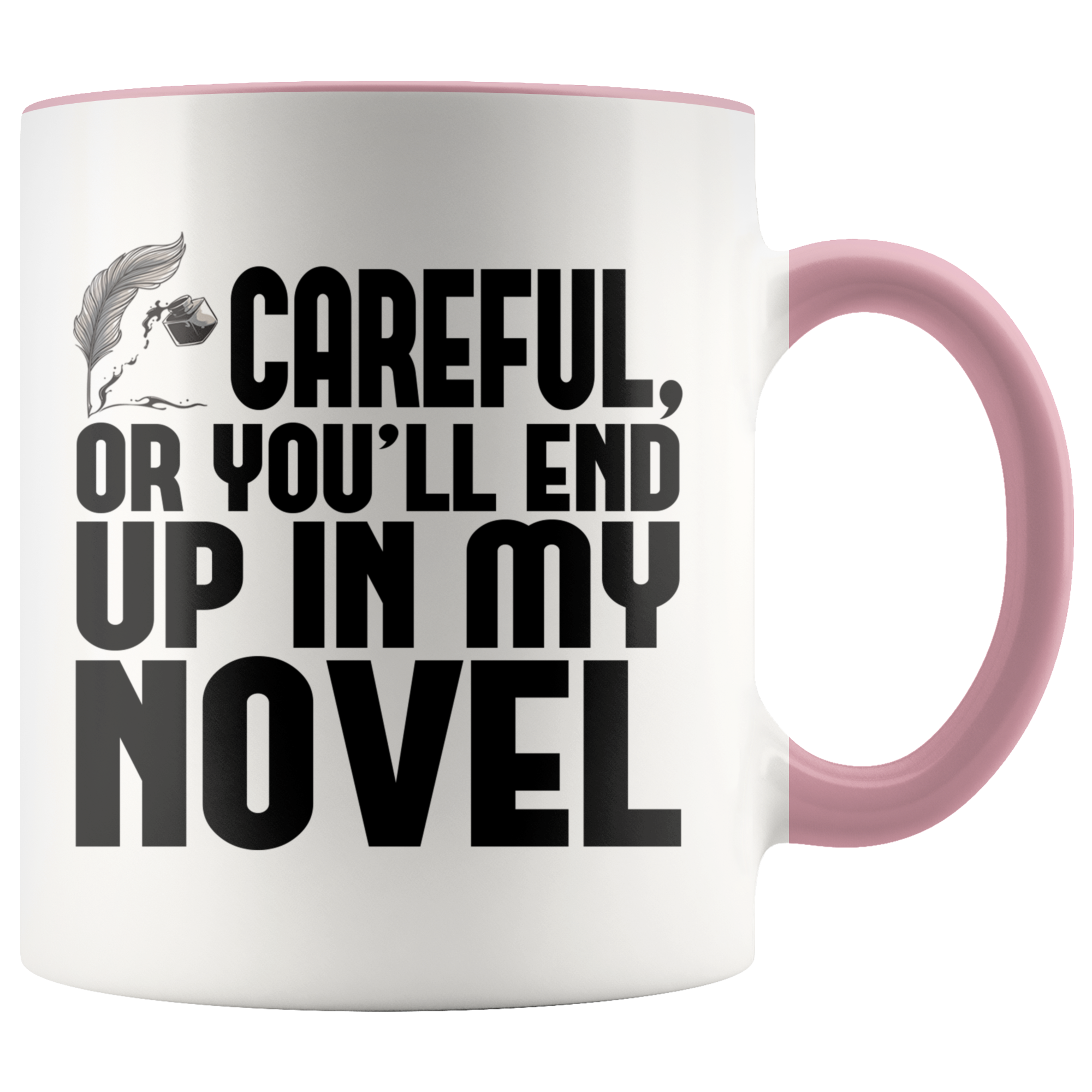 Accent Mug - Careful Author Novel