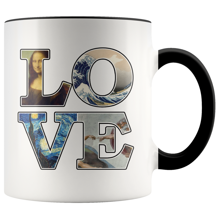 Accent Mug - Love Art Masterpieces