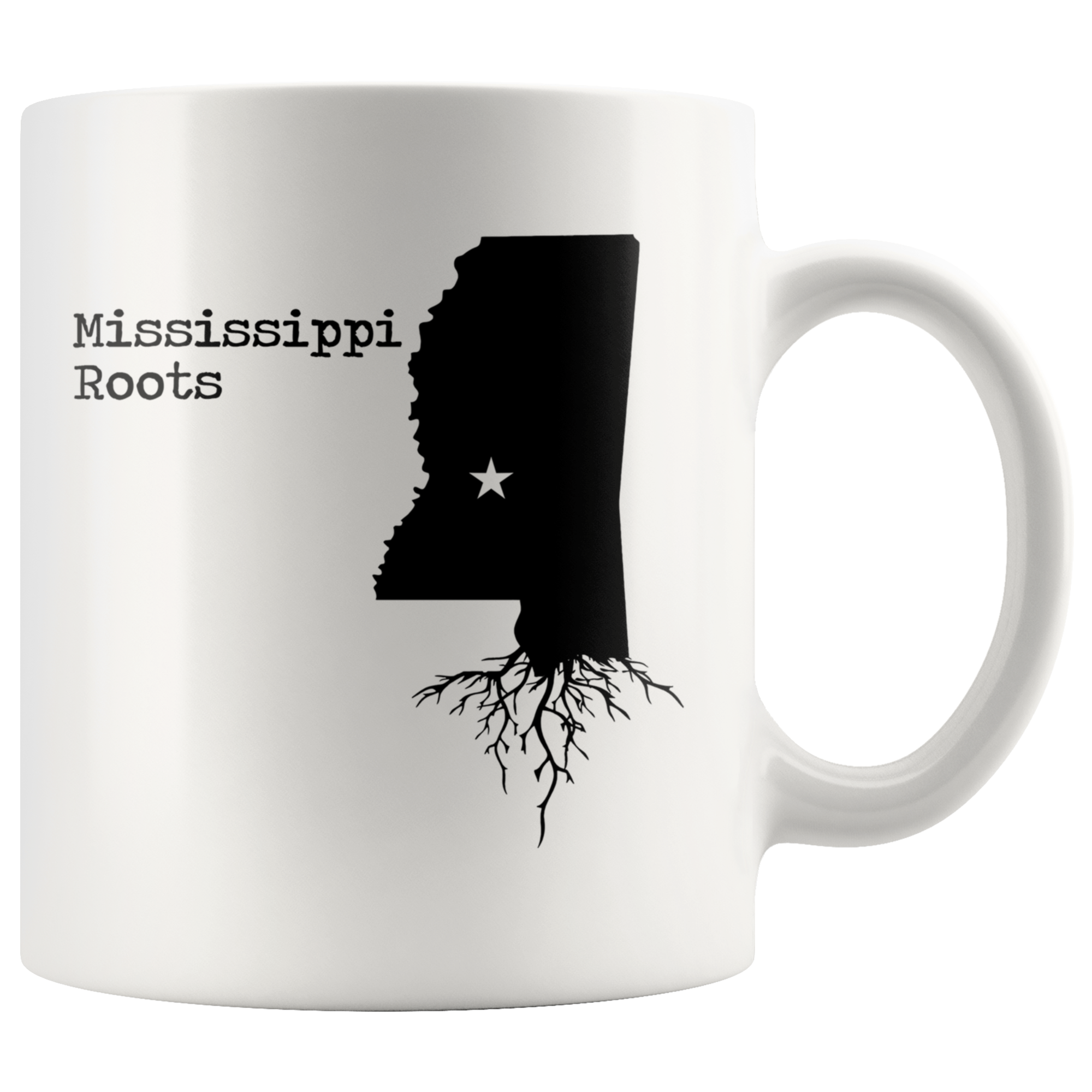 White Mugs - Mississippi Roots