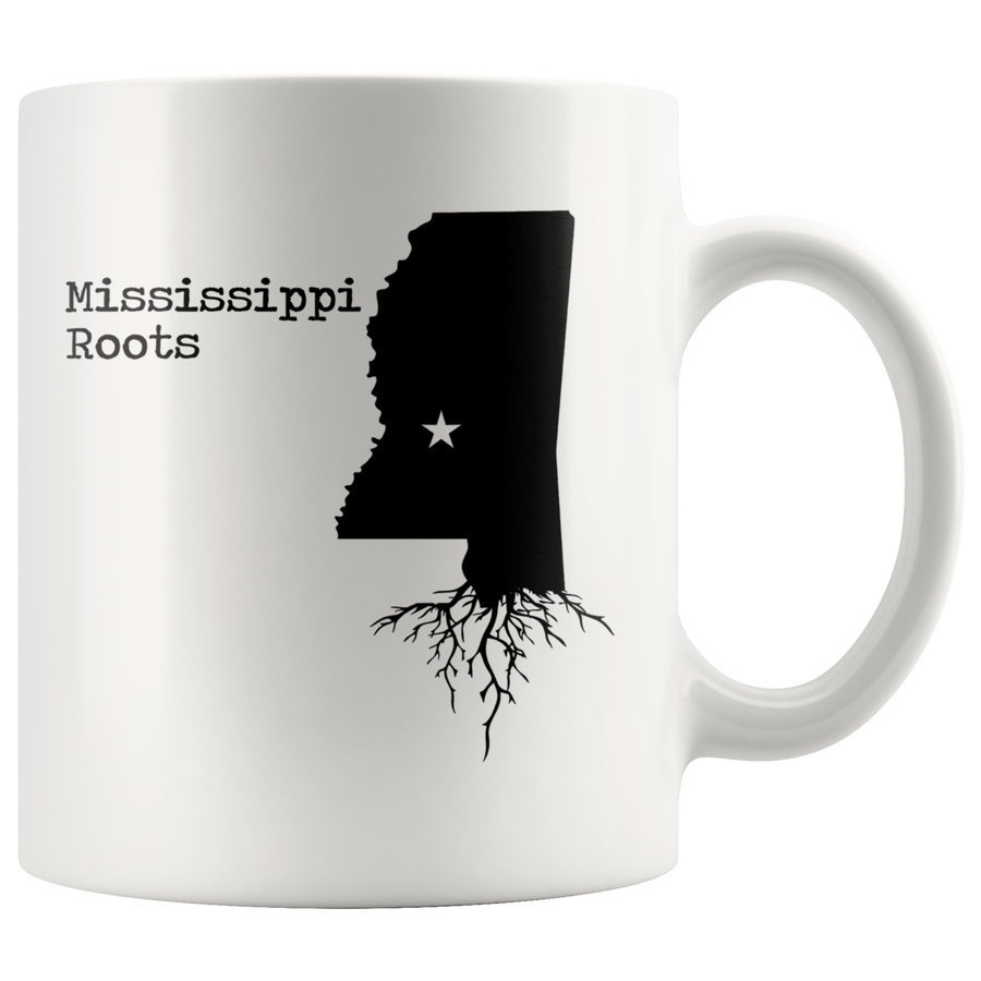 White Mugs - Mississippi Roots