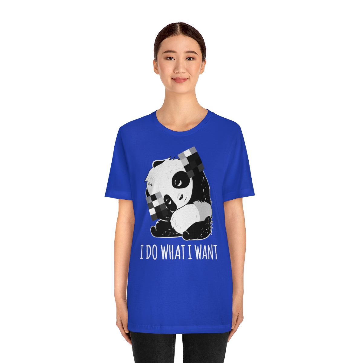 Panda I Do What I Want TShirtSon UK