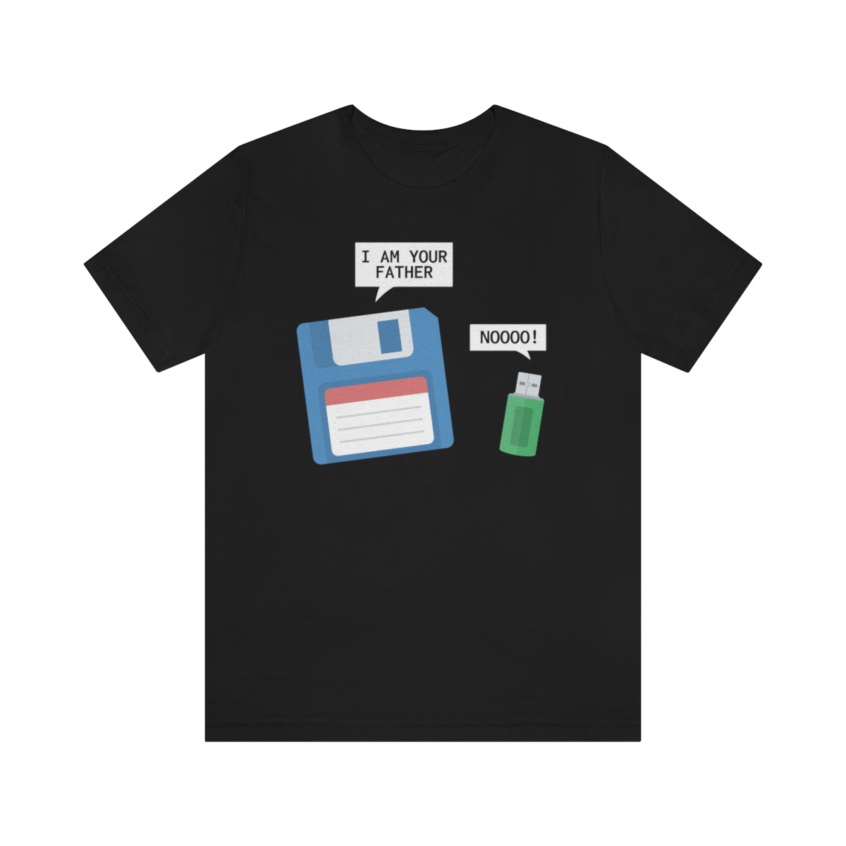 Floppy Disk USB Father TShirtSon UK