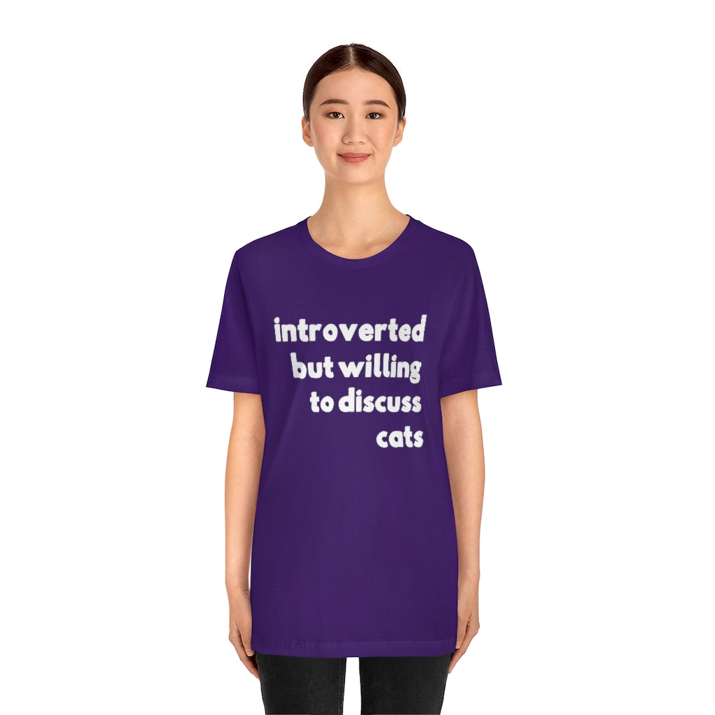 Introverted But Willing To Discuss Cats OPT