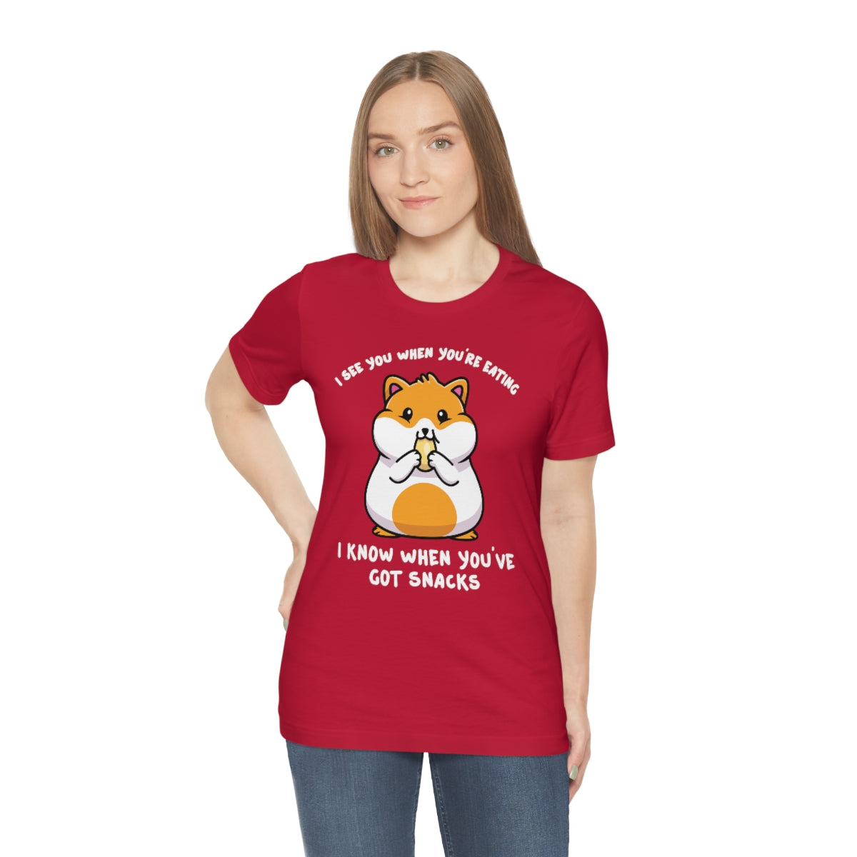 Hamster I See You When You're Eating TShirtSon UK