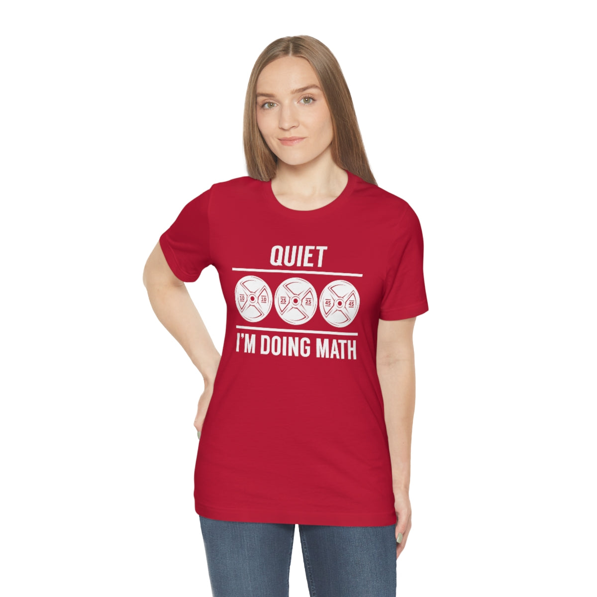 Doing Math Weights TShirtSon UK