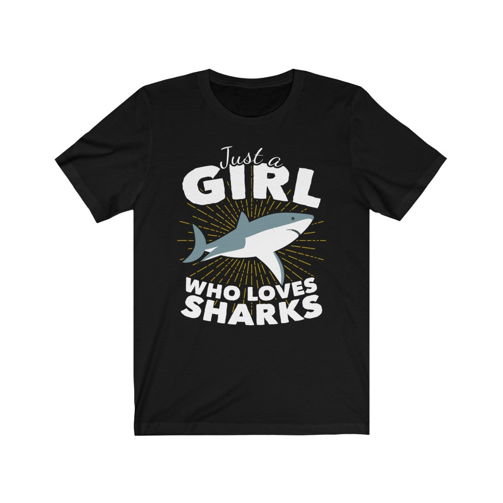 Just A Girl Who Loves Sharks TextileDE Germany