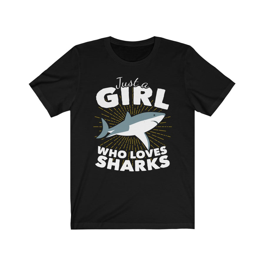 Just A Girl Who Loves Sharks TextileDE Germany
