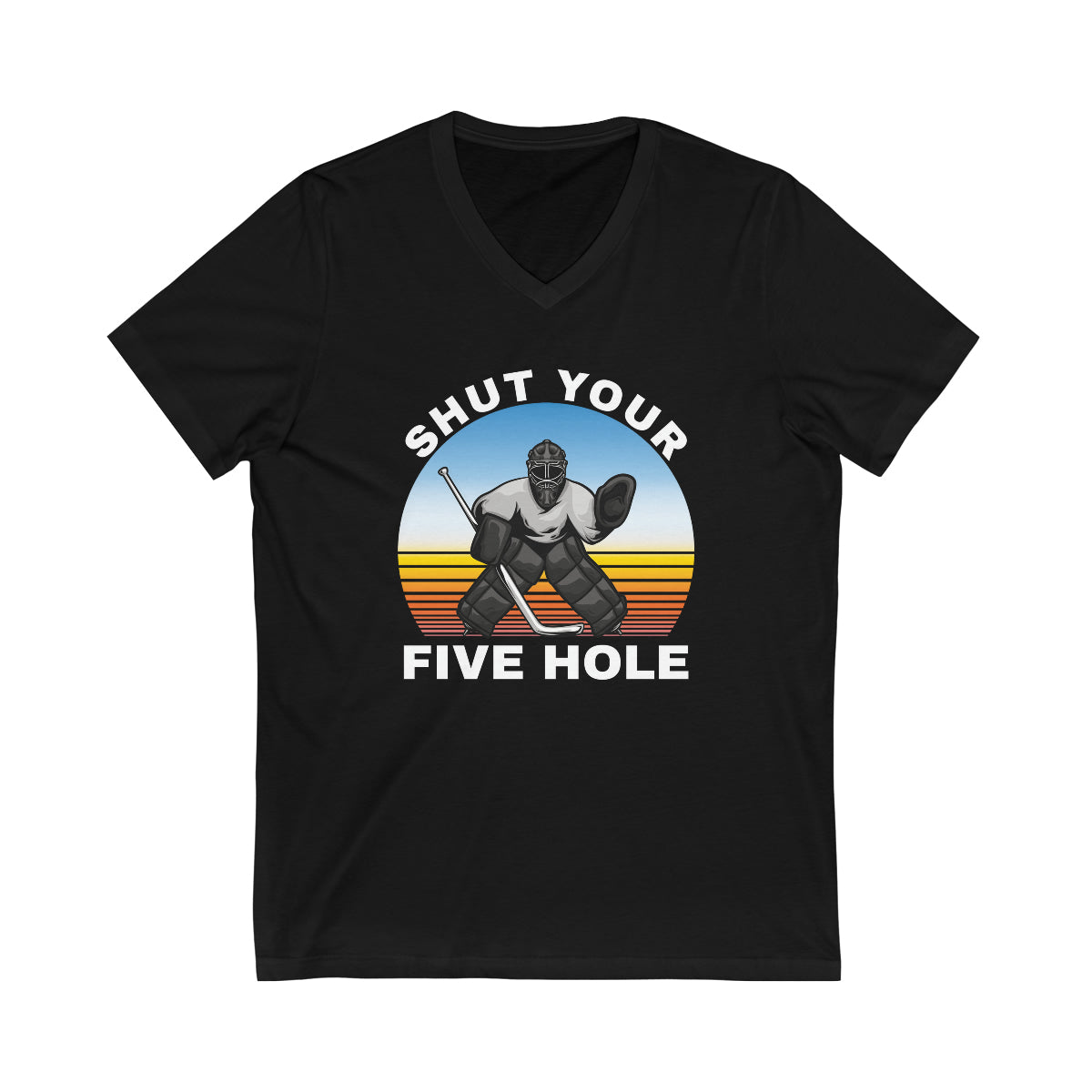 Hockey Five Hole V-Neck Duplium Canada