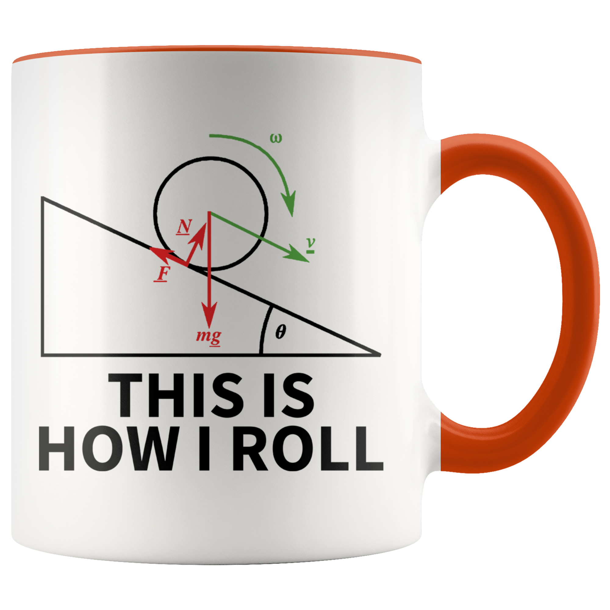 Accent Mug - Physics How I Roll