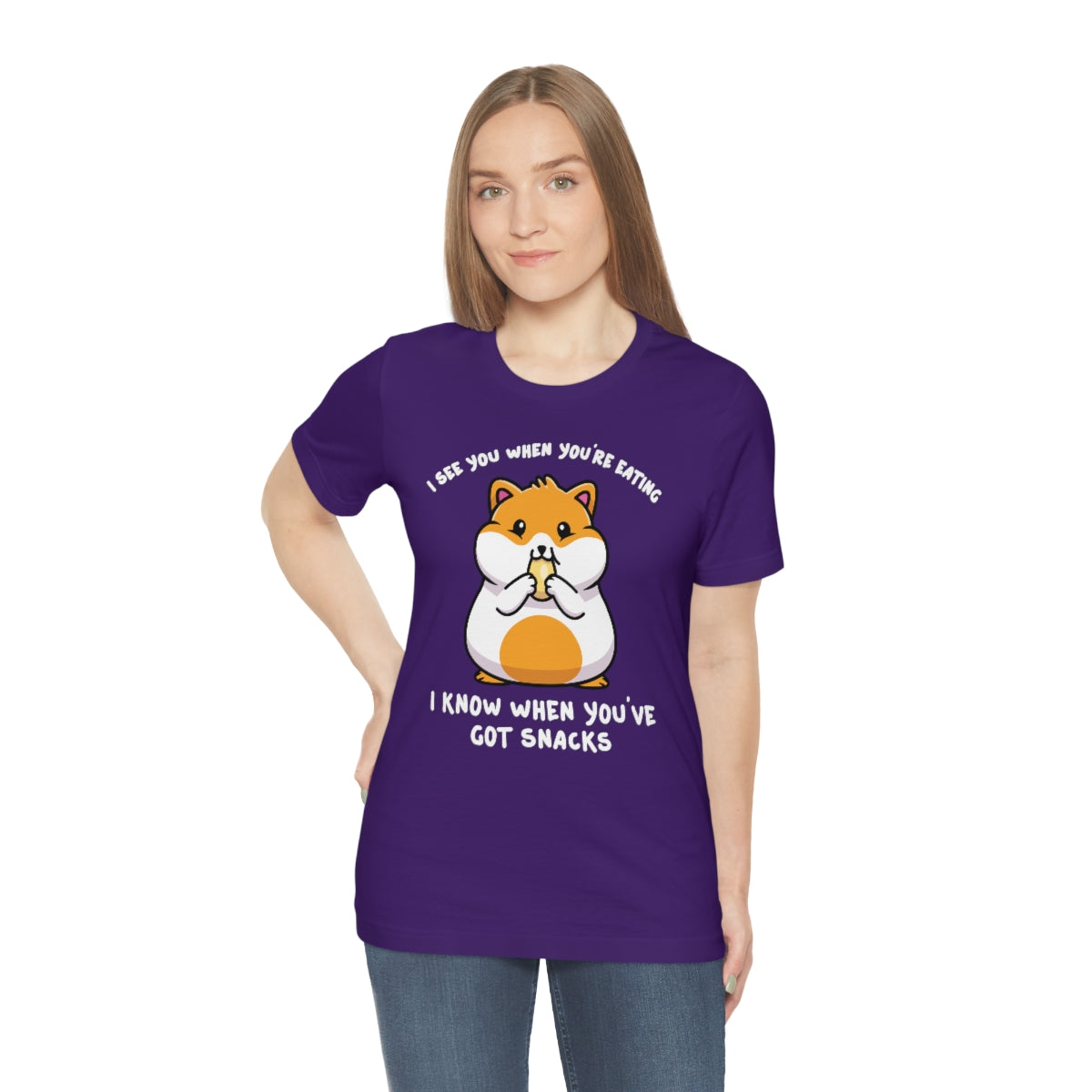 Hamster I See You When You're Eating TShirtSon UK