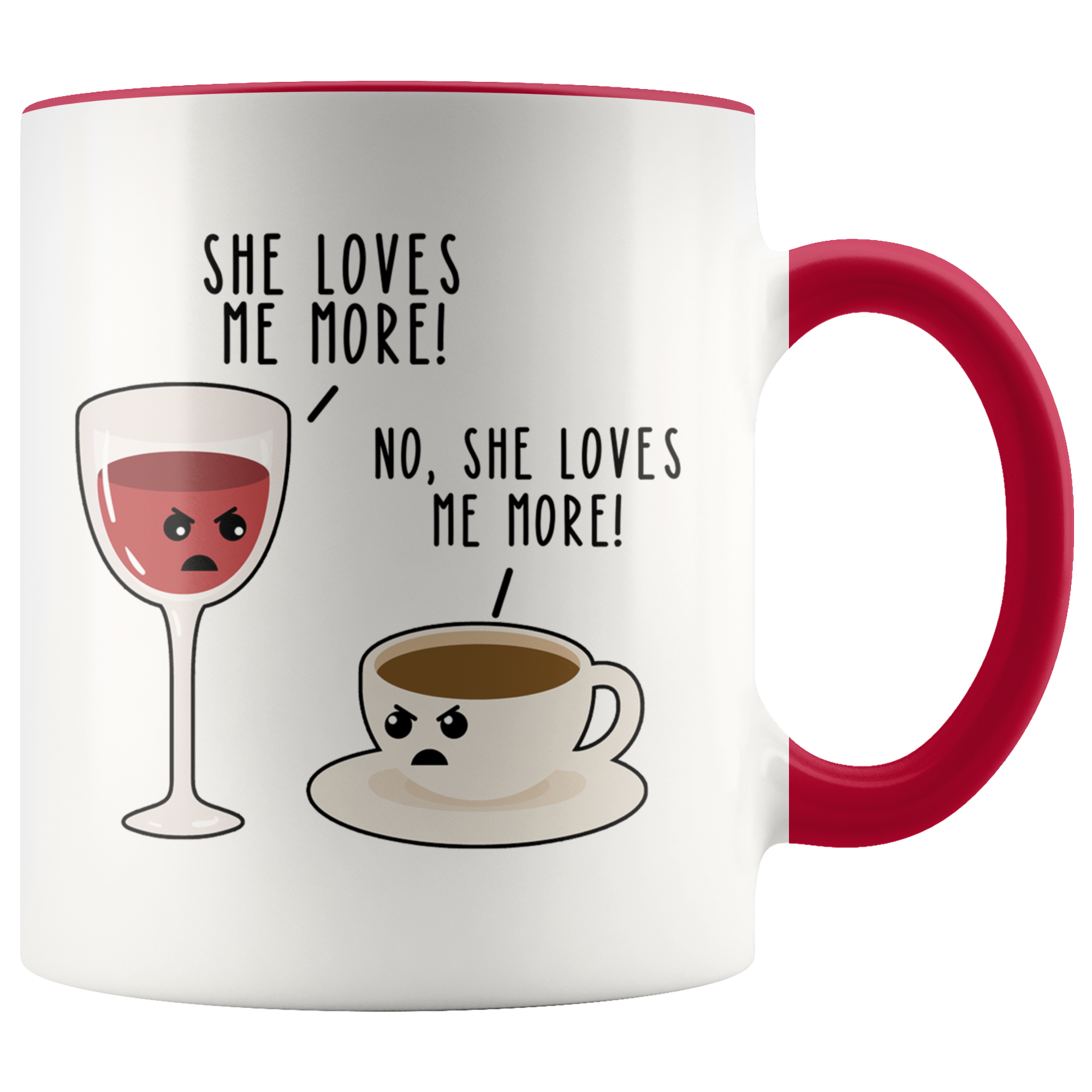 Accent Mug - Wine And Coffee