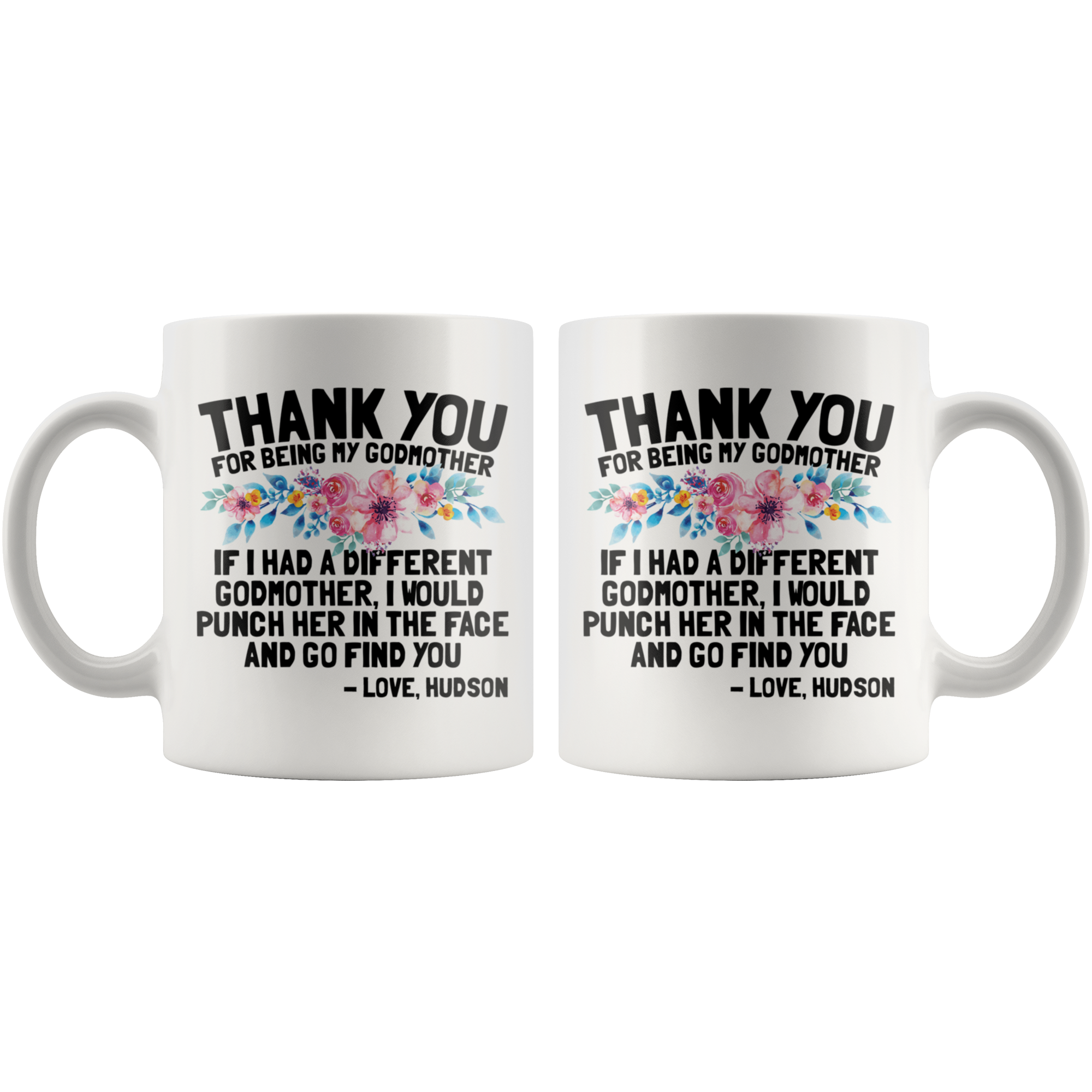 White 11oz Mug - Hudson Custom