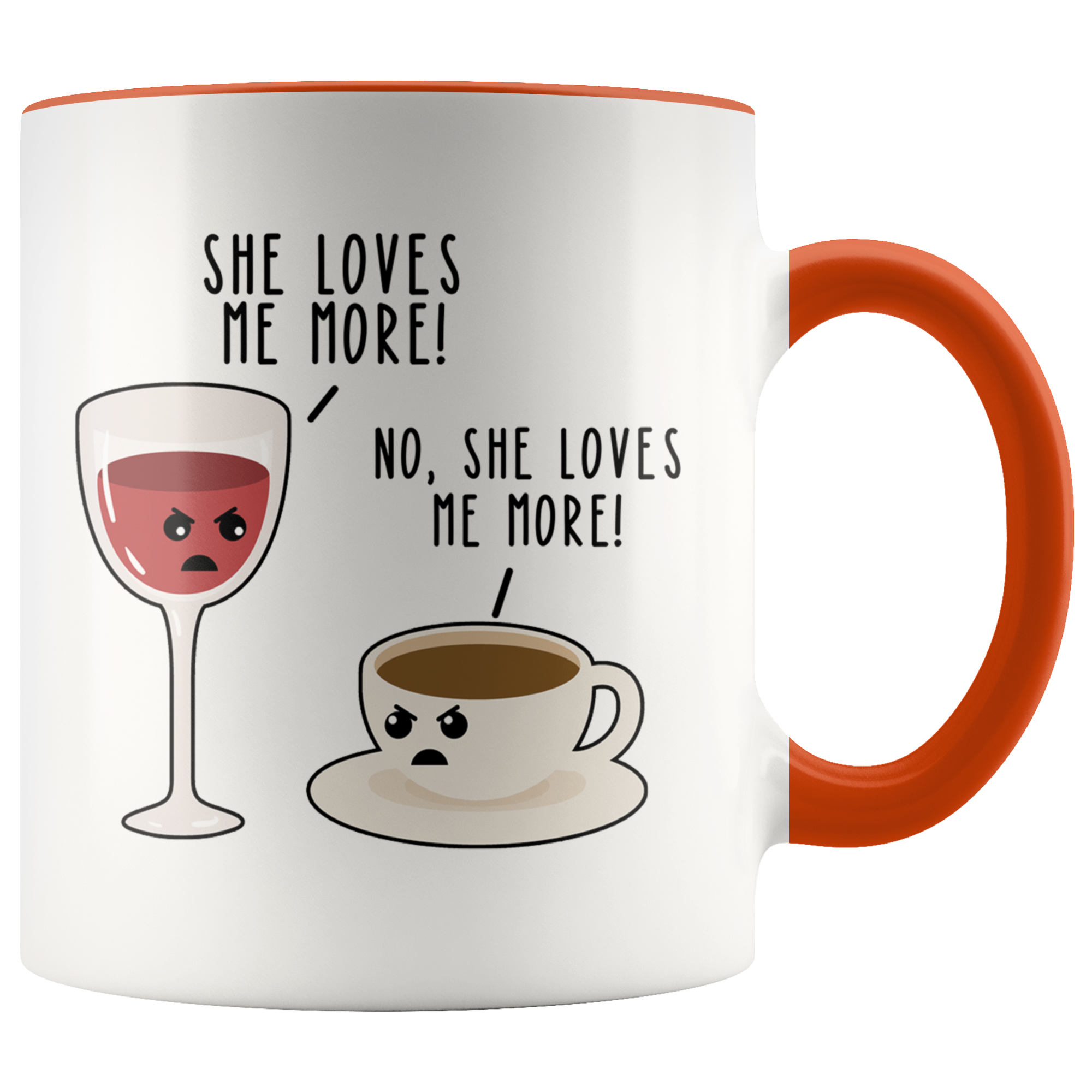 Accent Mug - Wine And Coffee
