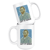 White Mugs - Let It Gogh