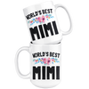 White 15oz Mug - World's Best Mimi
