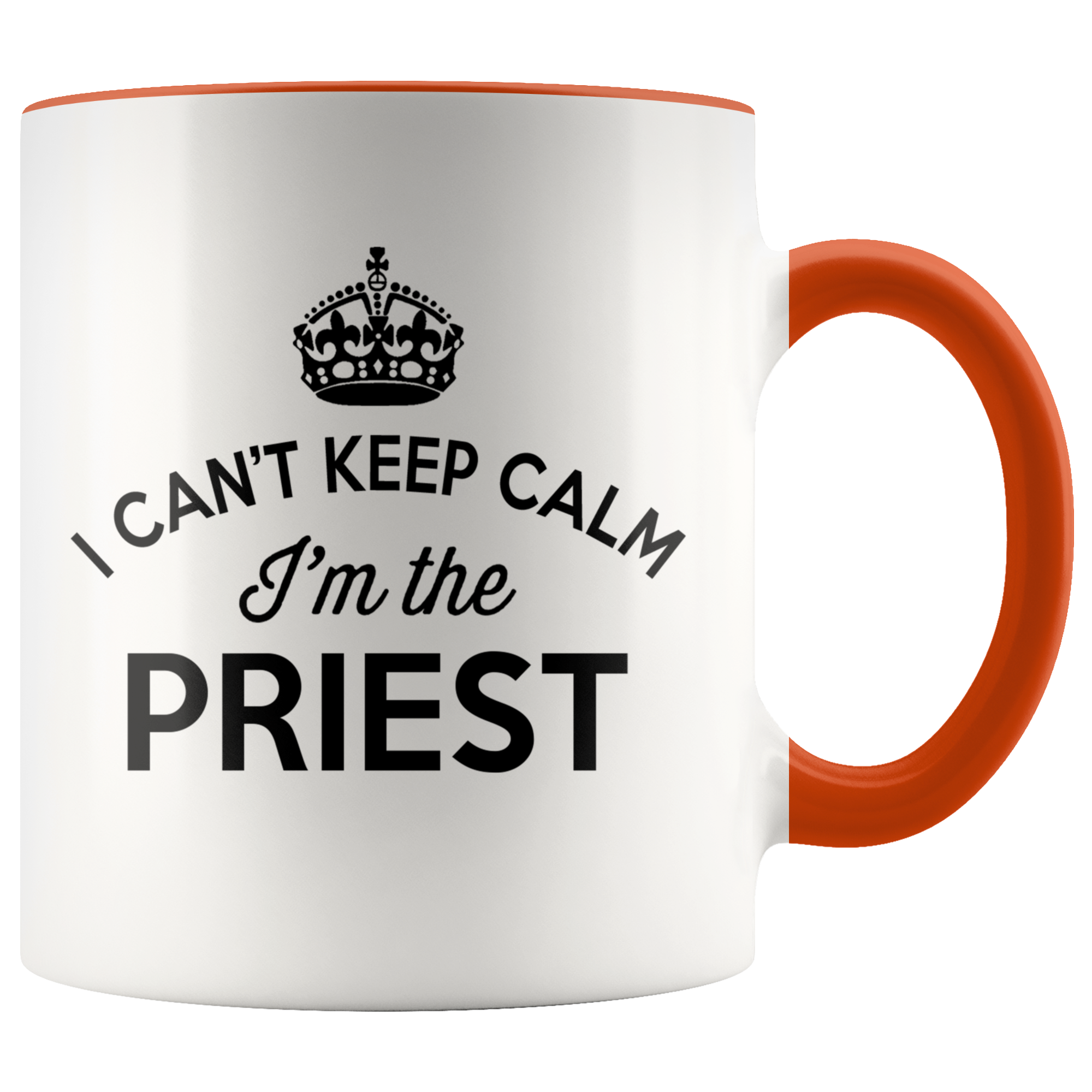 Accent Mug - Priest Keep Calm