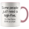 Accent Mug - High Five Face