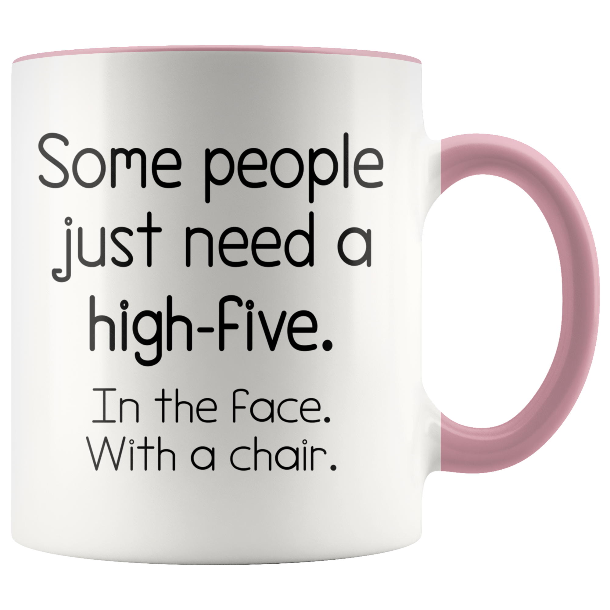 Accent Mug - High Five Face