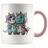 Accent Mug - Unicorn T-Rex Costumes