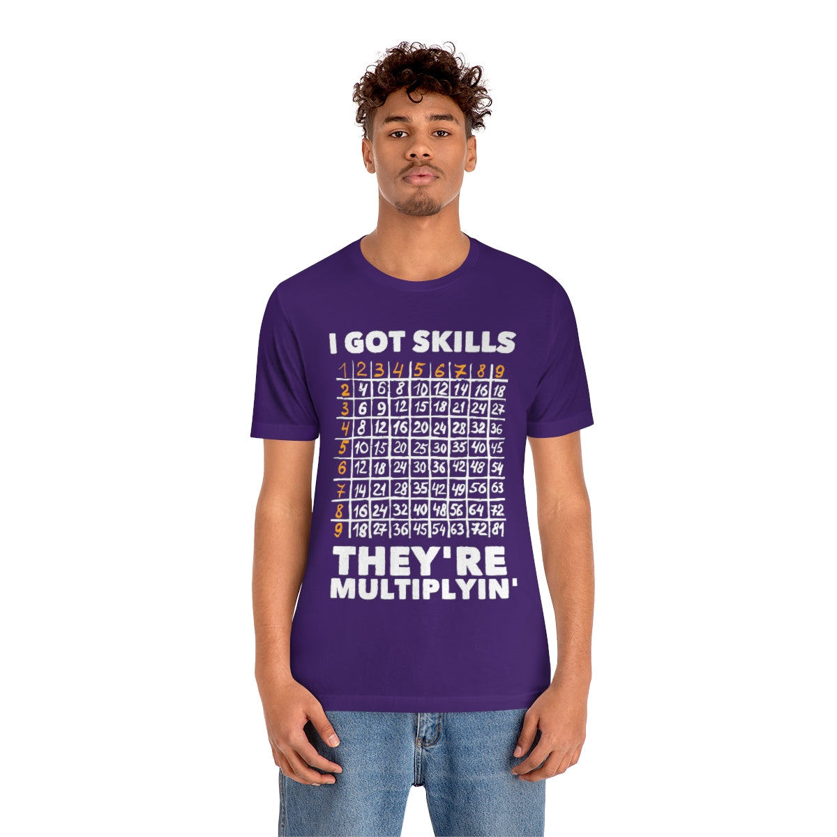 Math Skills Multiplyin TShirtSon UK