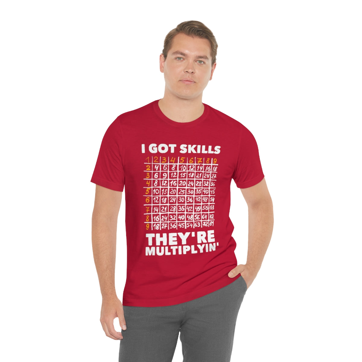 Math Skills Multiplyin TShirtSon UK