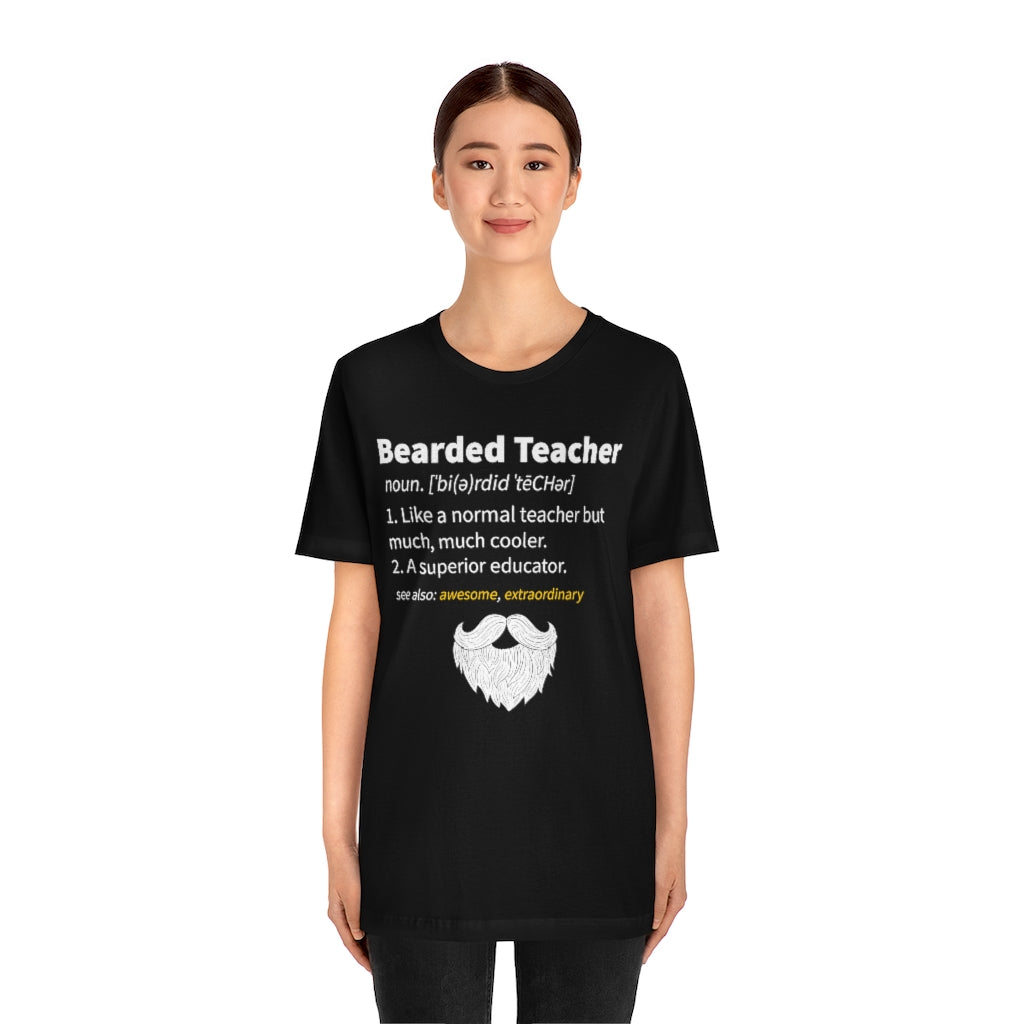 Bearded Teacher TShirtSon UK