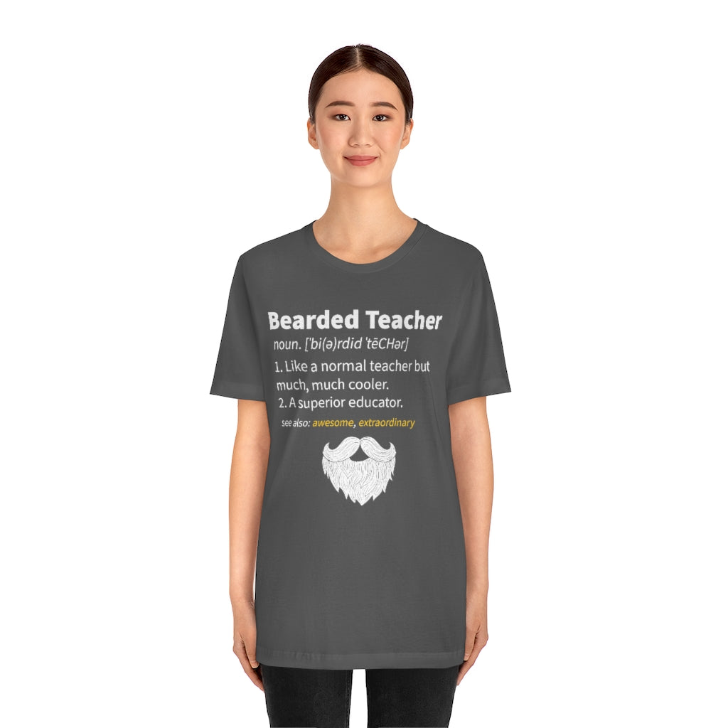 Bearded Teacher TShirtSon UK