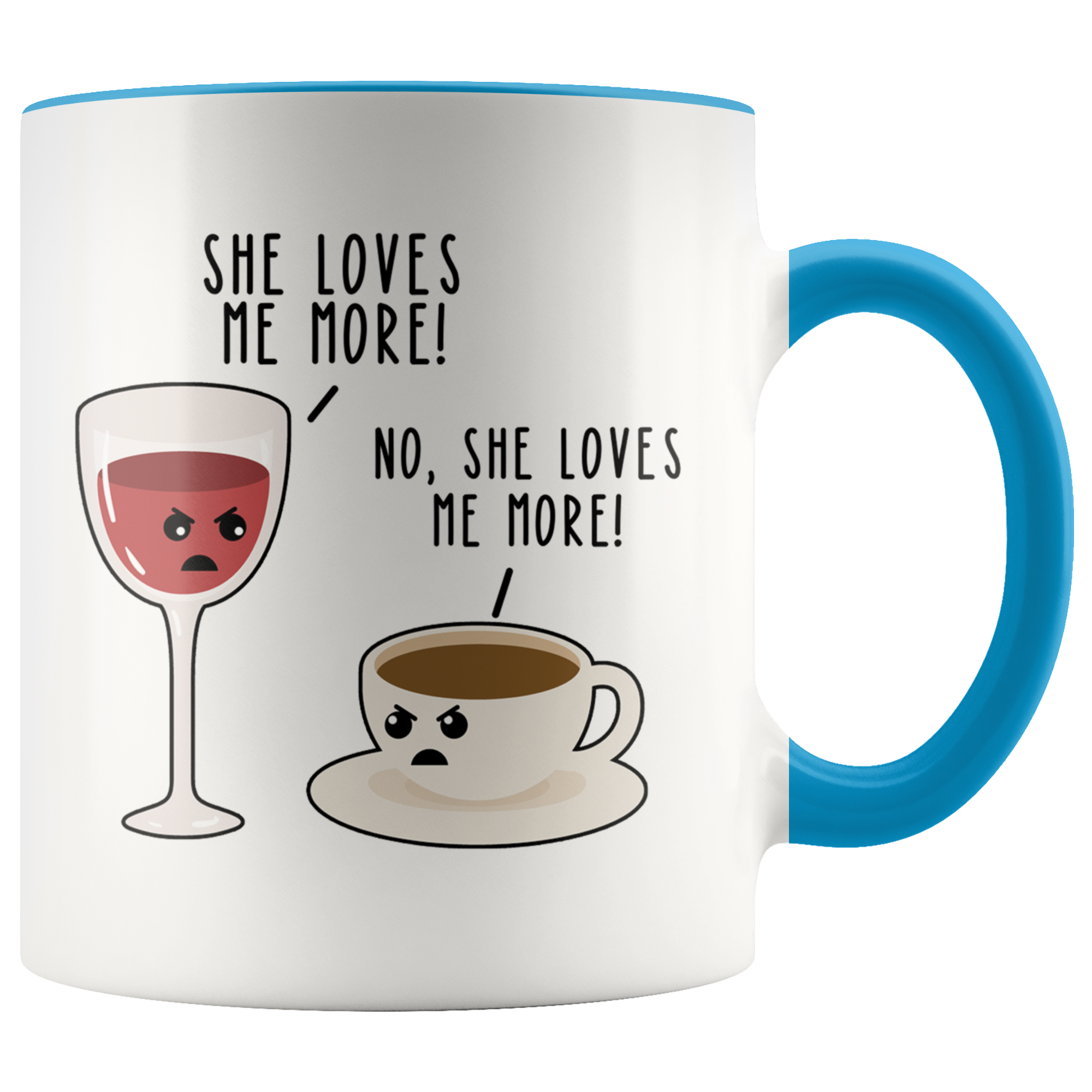 Accent Mug - Wine And Coffee