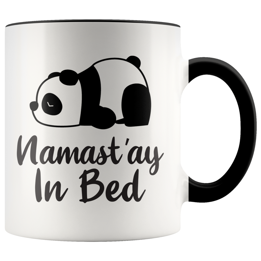 Accent Mug - Namastay In Bed Panda