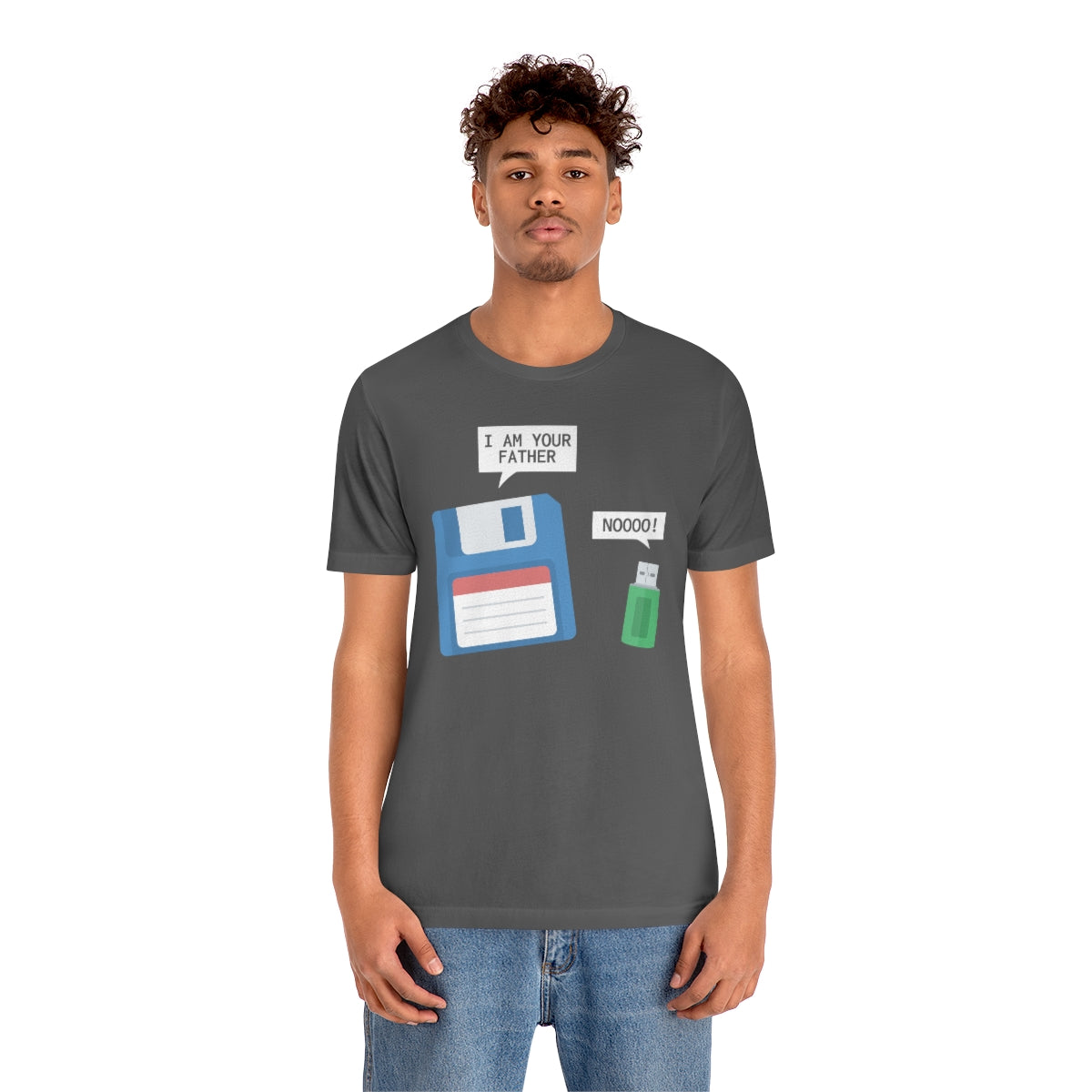 Floppy Disk USB Father TShirtSon UK