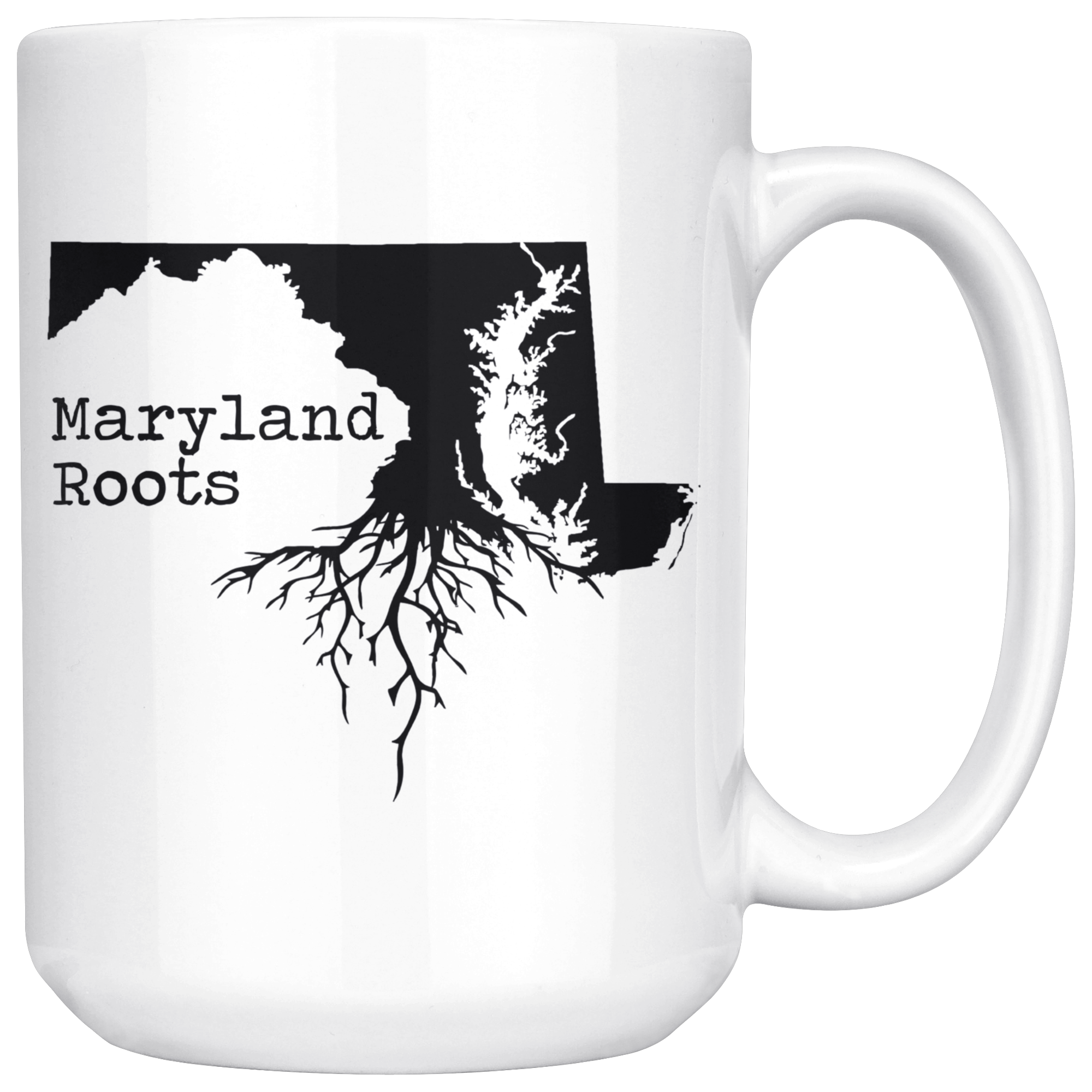 White Mugs - Maryland Roots