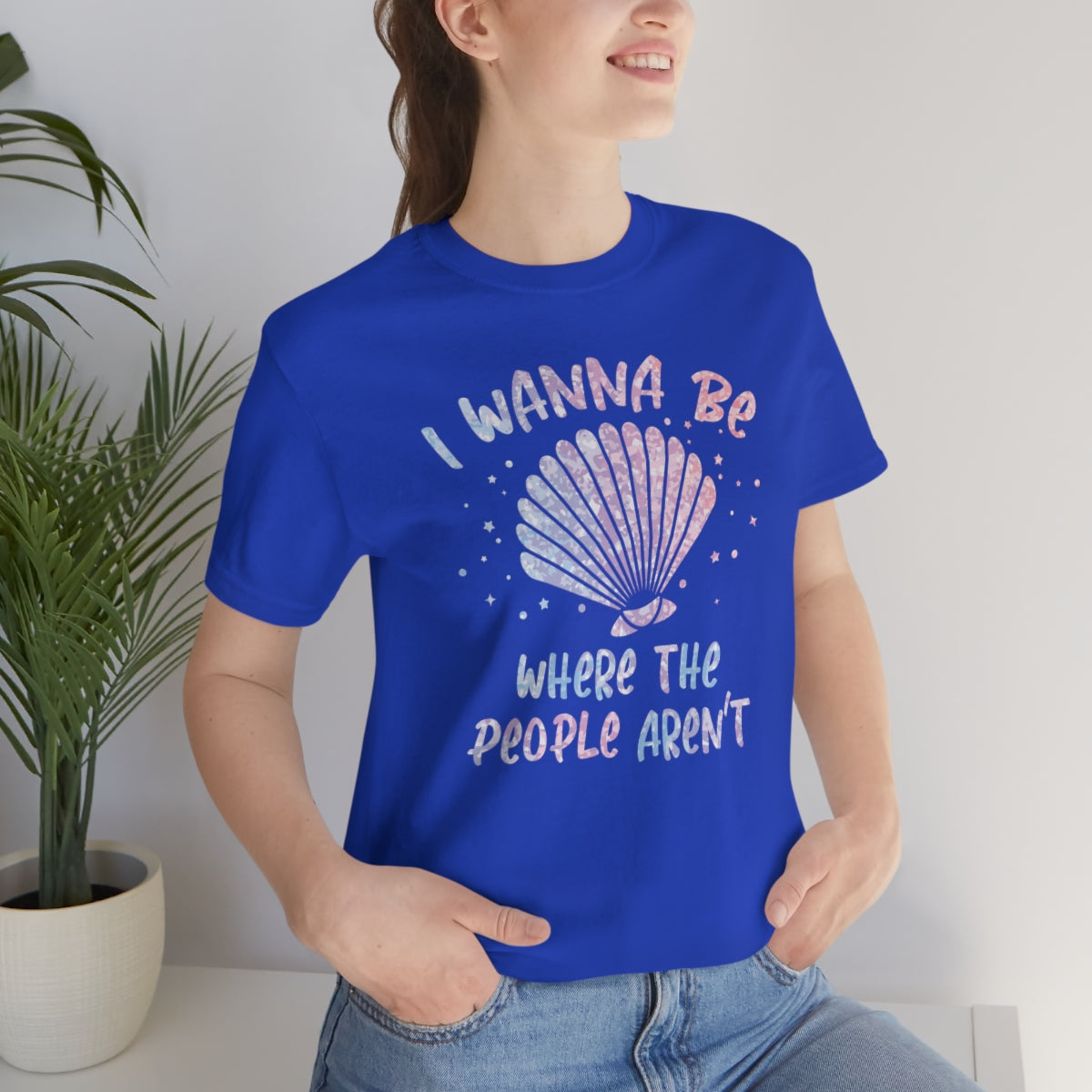 I Wanna Be Where The People Aren't Mermaid TShirtSon UK