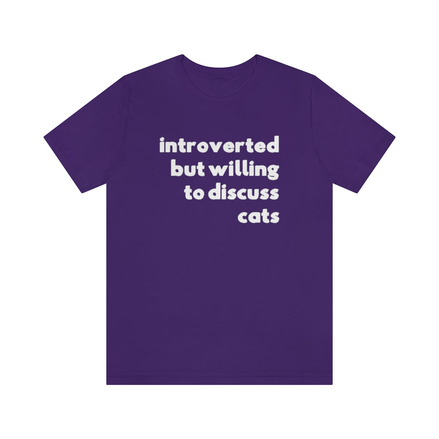 Introverted But Willing To Discuss Cats OPT