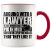 Accent Mug - Lawyer Pig In Mud