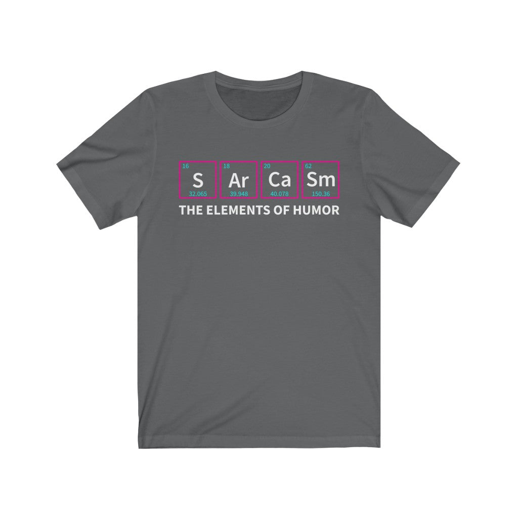 Sarcasm Elements TshirtSon UK