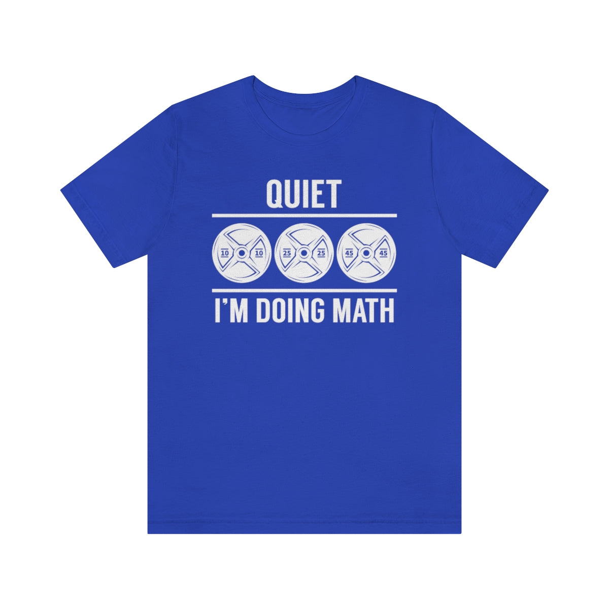 Doing Math Weights TShirtSon UK
