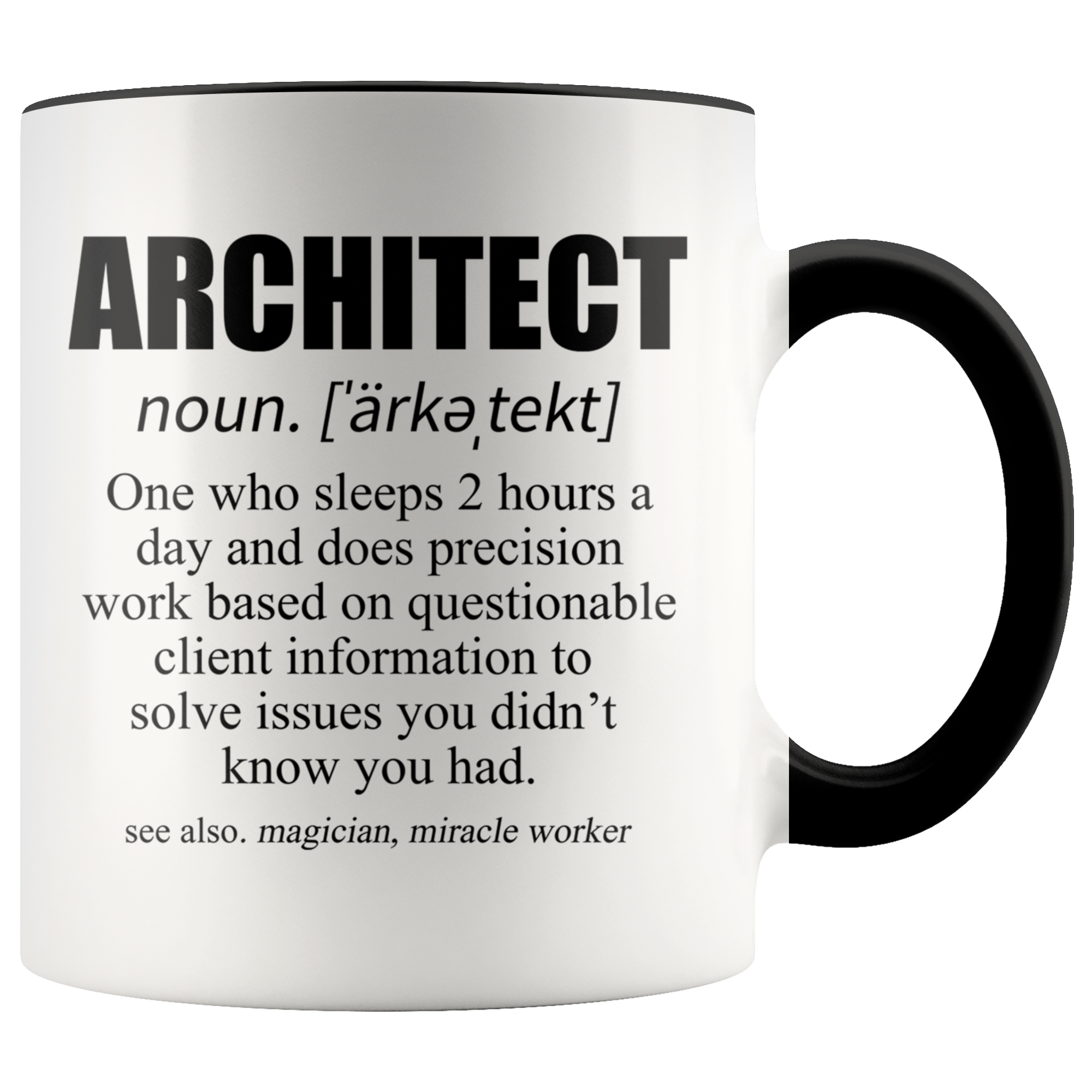 Accent Mug - Architect Definition Mug