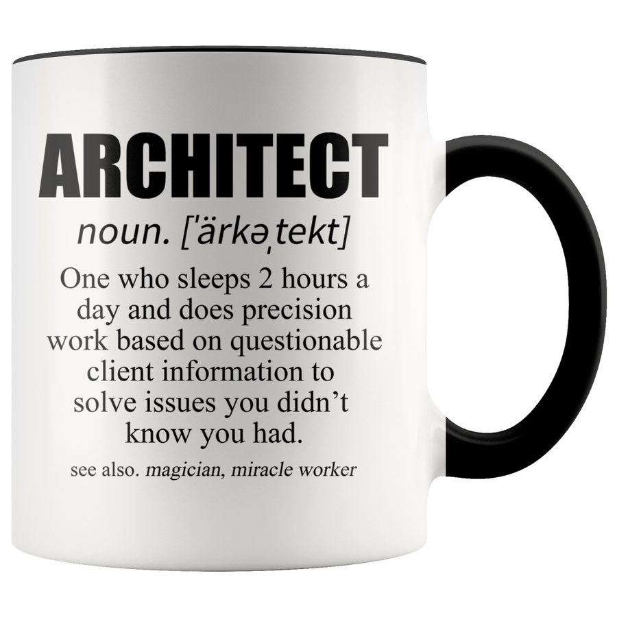 Accent Mug - Architect Definition Mug